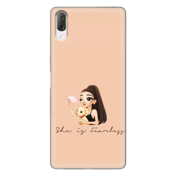 Чехол с рисунком «С собакой» для Sony Xperia L3 Чехол с рисунком «С собакой» для Sony Xperia L3