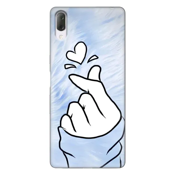 Чехол с рисунком «Сердечка знак» для Sony Xperia L3 Чехол с рисунком «Сердечка знак» для Sony Xperia L3