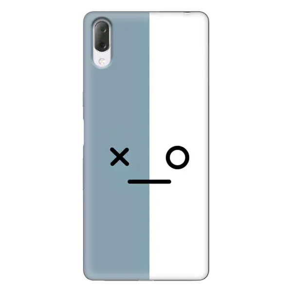 Чехол с рисунком «Серо-белый» для Sony Xperia L3 Чехол с рисунком «Серо-белый» для Sony Xperia L3