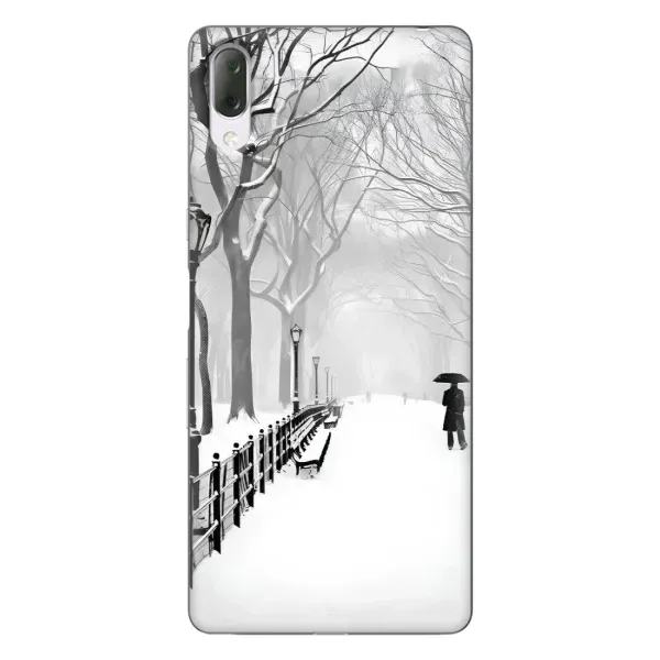 Чехол с рисунком «Снегом замело» для Sony Xperia L3 Чехол с рисунком «Снегом замело» для Sony Xperia L3