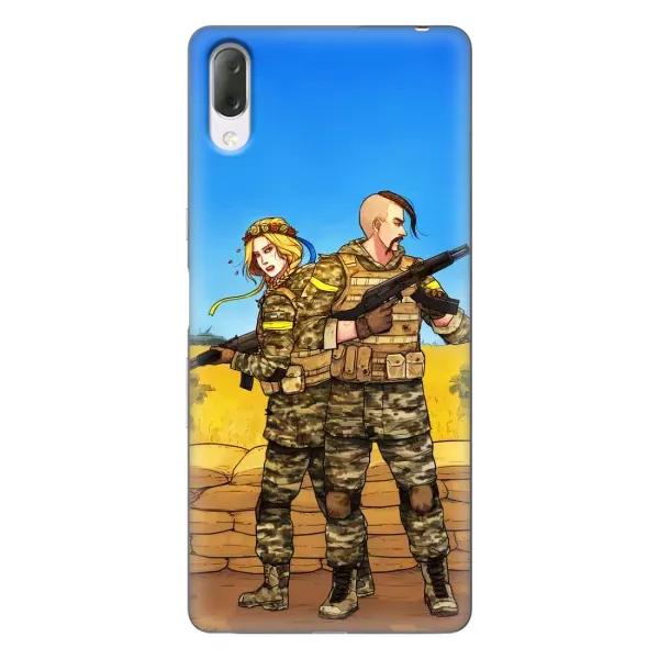 Чехол с рисунком «Солдаты ЗСУ» для Sony Xperia L3 Чехол с рисунком «Солдаты ЗСУ» для Sony Xperia L3
