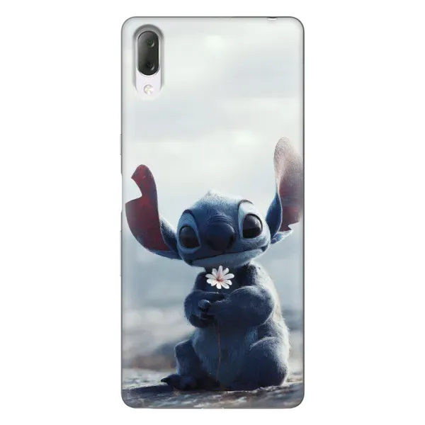 Чехол с рисунком «Стич с цветочком» для Sony Xperia L3 Чехол с рисунком «Стич с цветочком» для Sony Xperia L3