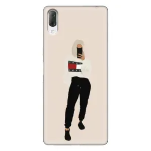 Силіконовый Чохол на Sony Xperia L3 з картинкой Модных девушек (Стильна)