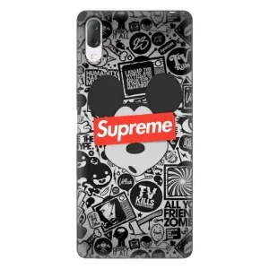 Чехол с Брендами одежды на Хпериа Л3 (Supreme Маус)