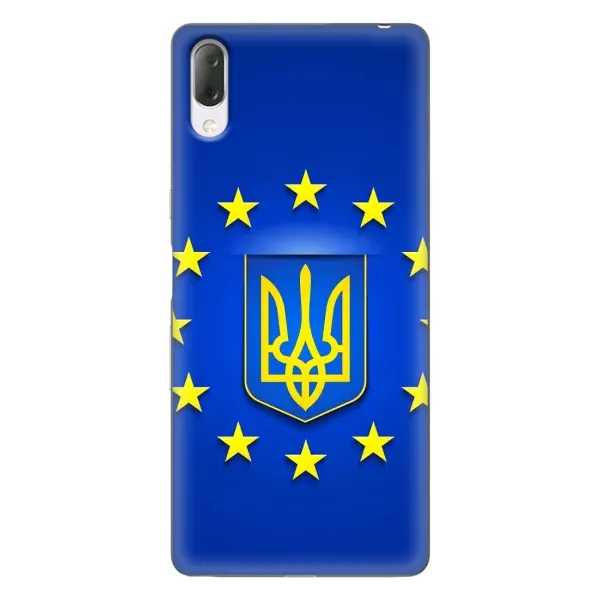 Чехол с рисунком «Украина это Европа» для Sony Xperia L3 Чехол с рисунком «Украина это Европа» для Sony Xperia L3
