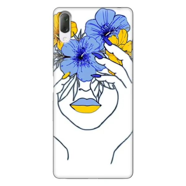 Чехол с рисунком «Украинка на всю голову» для Sony Xperia L3 Чехол с рисунком «Украинка на всю голову» для Sony Xperia L3