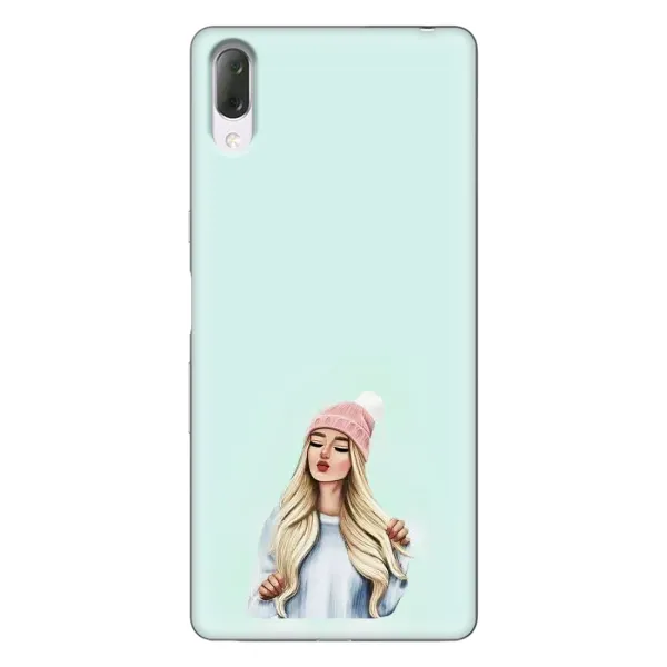 Чехол с рисунком «В шапке» для Sony Xperia L3 Чехол с рисунком «В шапке» для Sony Xperia L3