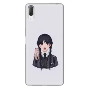 Чехлы с принтом Уэнсдей на Sony Xperia L3 (Вещь Венсдей)