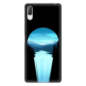 Літній Чохол на Sony Xperia L3 (Синій Водоспад)