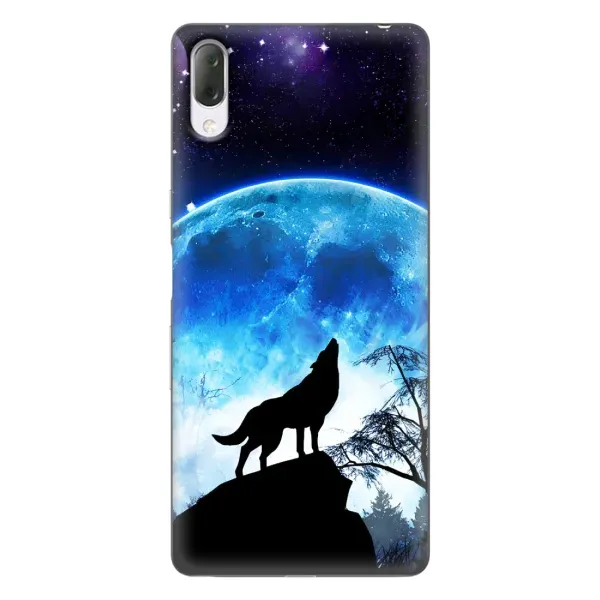 Чехол с рисунком «Воет на луну» для Sony Xperia L3 Чехол с рисунком «Воет на луну» для Sony Xperia L3