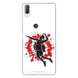 Чехлы с принтом Спортивная тематика для Sony Xperia L3 (Волейболист)