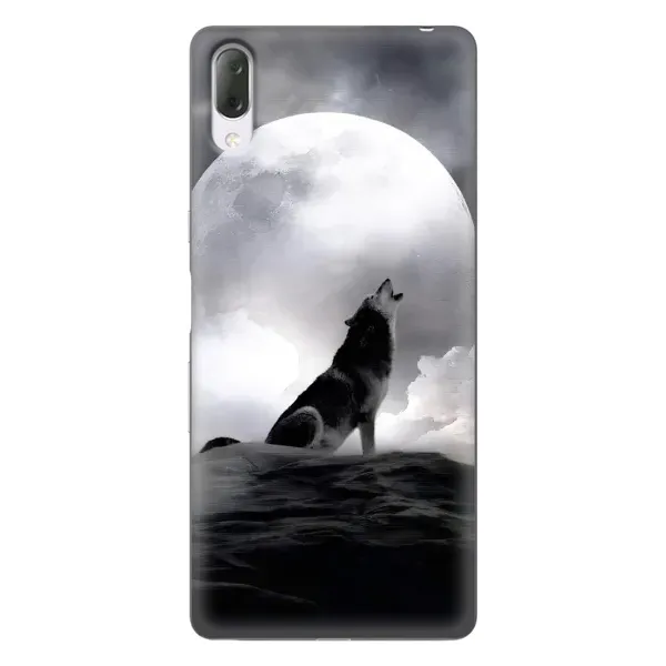 Чехол с рисунком «Волк и луна» для Sony Xperia L3 Чехол с рисунком «Волк и луна» для Sony Xperia L3