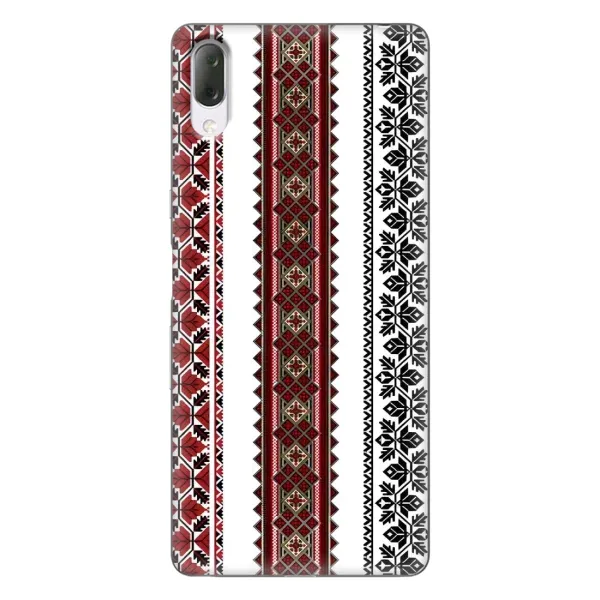 Чехол с рисунком «Вышиваночки» для Sony Xperia L3 Чехол с рисунком «Вышиваночки» для Sony Xperia L3