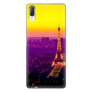 Чехол с Эйфелевой башней на Sony Xperia L3 (Яркая башня)