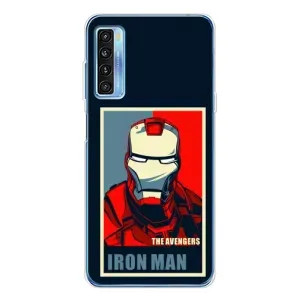 Чохол Супергерой Залізна Людина на TCL 20L Plus (Art Iron man)