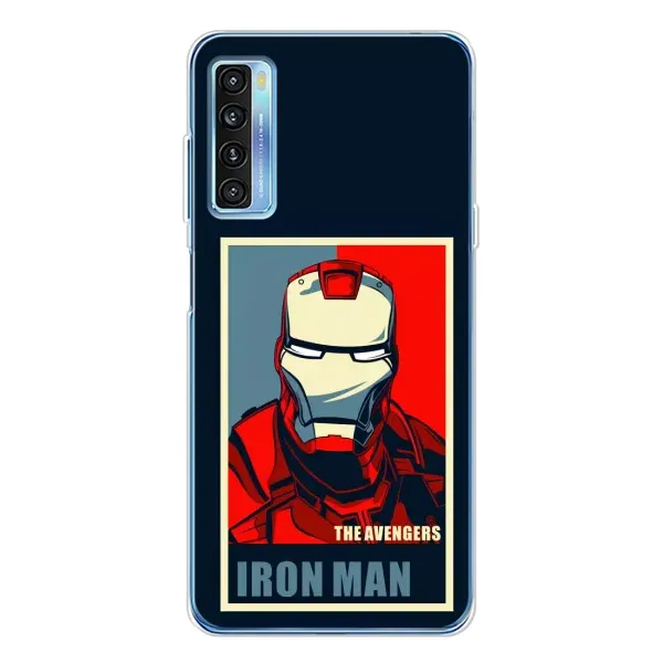 Чехол с рисунком «Art Iron man» для TCL 20L Plus Чехол с рисунком «Art Iron man» для TCL 20L Plus