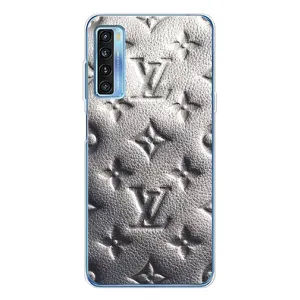 Текстурний Чохол Louis Vuitton для 20Л Плюс (Бежевий ЛВ)
