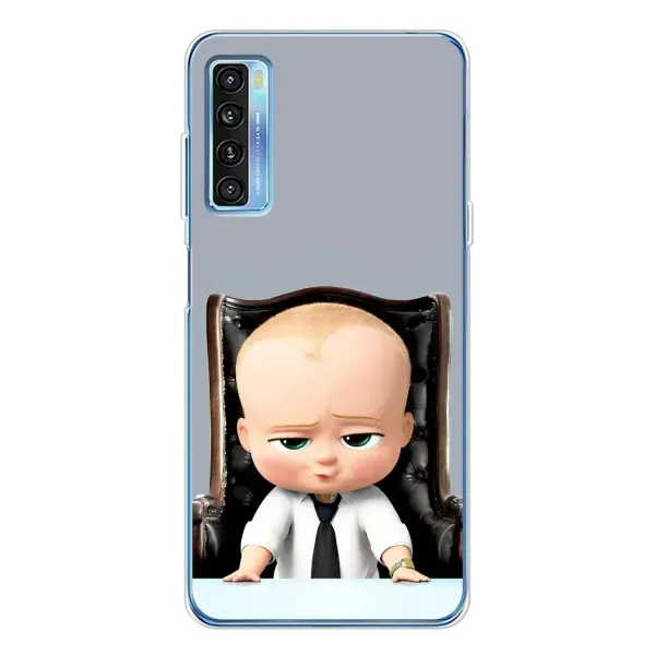 Чехол с рисунком «BOSS» для TCL 20L Plus