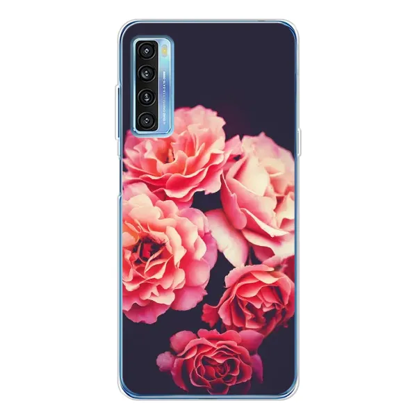 Чехол с рисунком «Бутоны» для TCL 20L Plus Чехол с рисунком «Бутоны» для TCL 20L Plus