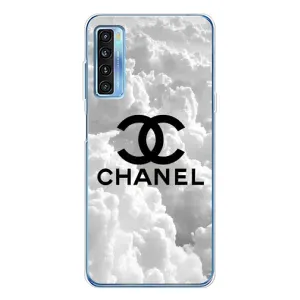 Чехол с рисунком «CHANEL» для TCL 20L Plus