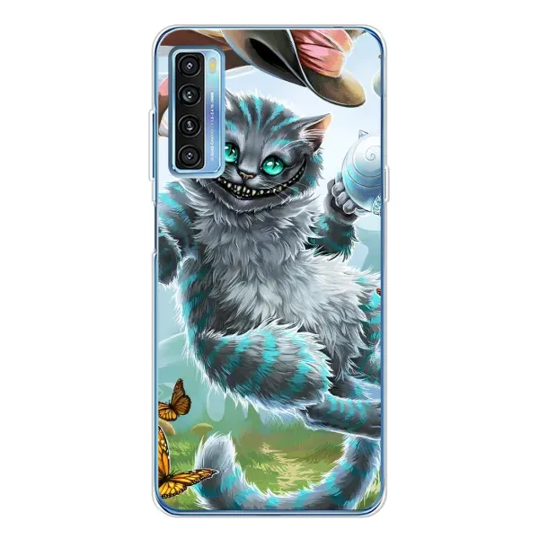 Чехол с рисунком «Чеширский  КОТИК» для TCL 20L Plus