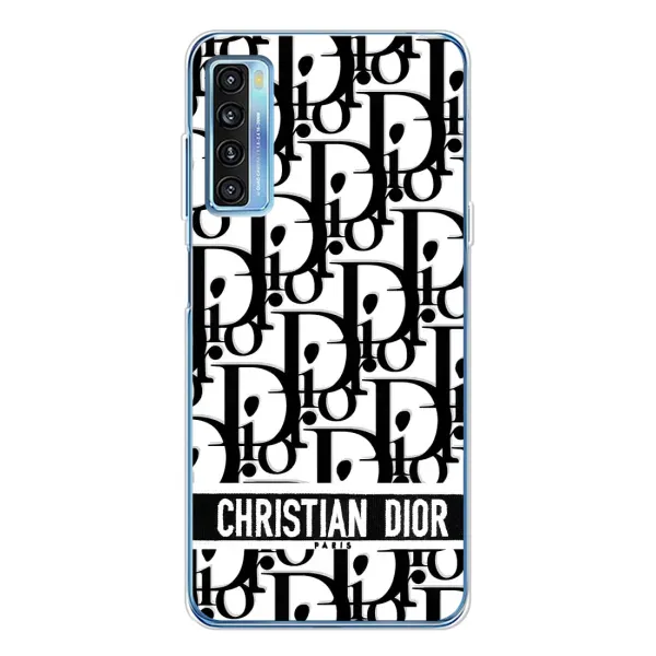 Чехол с рисунком «Christian Dior» для TCL 20L Plus