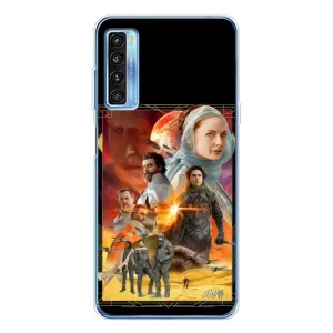Чехол с рисунком «Д Ю Н А» для TCL 20L Plus