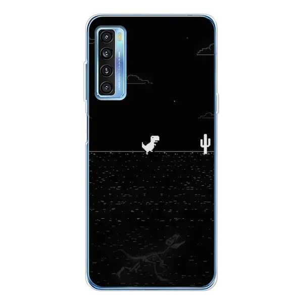 Чехол с рисунком «Динозаврик» для TCL 20L Plus