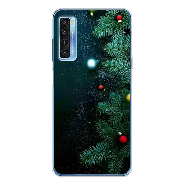 Чехол с рисунком «Елка» для TCL 20L Plus