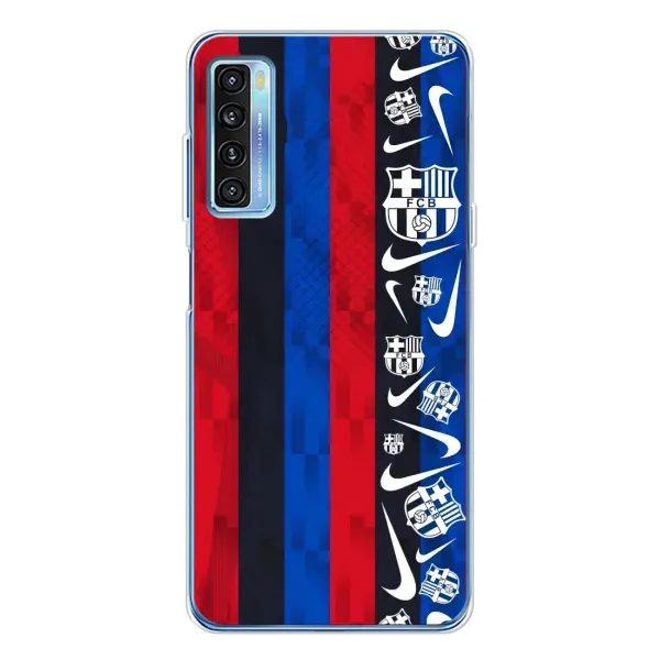 Чехол с рисунком «Фанат Барсы» для TCL 20L Plus