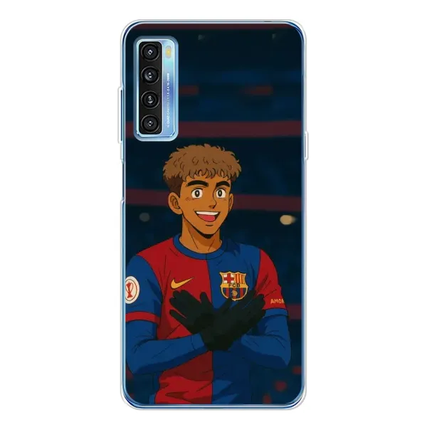 Чехол с рисунком «Футболист Ямаль» для TCL 20L Plus Чехол с рисунком «Футболист Ямаль» для TCL 20L Plus