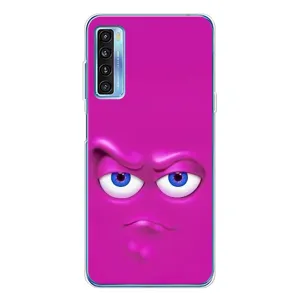 Силиконовые Чехлы (смешные стикеры) для TCL 20L Plus (Хитрая мордочка)