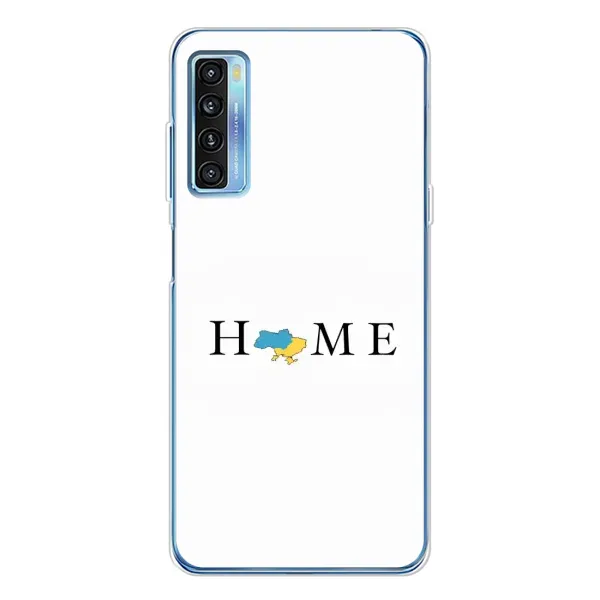 Чехол с рисунком «Home» для TCL 20L Plus