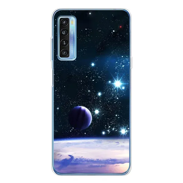 Чехол с рисунком «Космический вид» для TCL 20L Plus