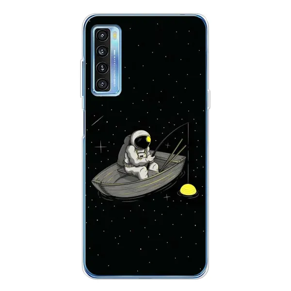 Чехол с рисунком «Космонавт на рыбалке» для TCL 20L Plus Чехол с рисунком «Космонавт на рыбалке» для TCL 20L Plus