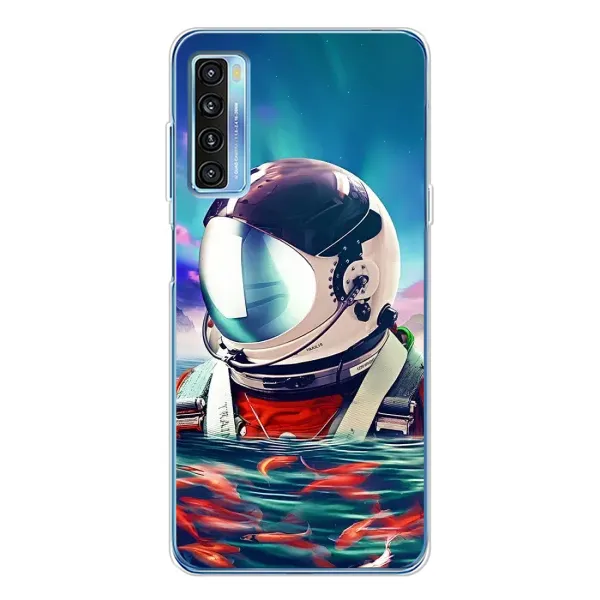 Чехол с рисунком «Космонавт в воде» для TCL 20L Plus Чехол с рисунком «Космонавт в воде» для TCL 20L Plus