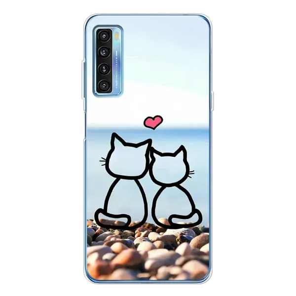 Чохол з малюнком «Котейки» для TCL 20L Plus Чохол з малюнком «Котейки» для TCL 20L Plus