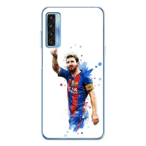 Чехлы Лео Месси Аргентина для TCL 20L Plus