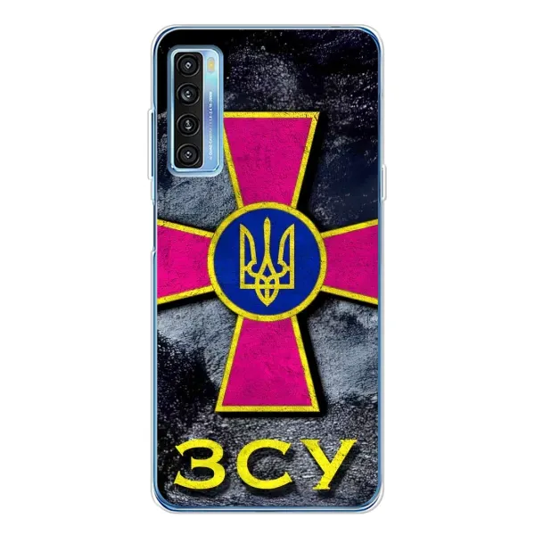 Чехол с рисунком «Лого ЗСУ» для TCL 20L Plus Чехол с рисунком «Лого ЗСУ» для TCL 20L Plus