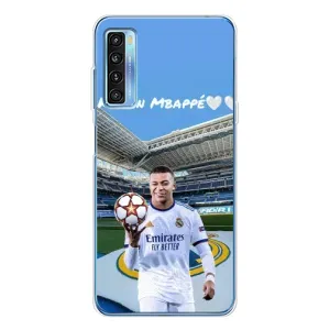 Чохол (TPU) з Футболістом на TCL 20L Plus (Mbappe Real)