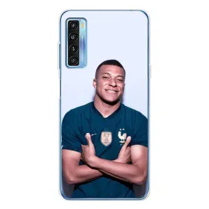 Чохол (TPU) з Футболістом на TCL 20L Plus (Мбаппешичка)
