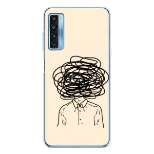 Чехлы со смыслом для TCL 20L Plus (Мысли)