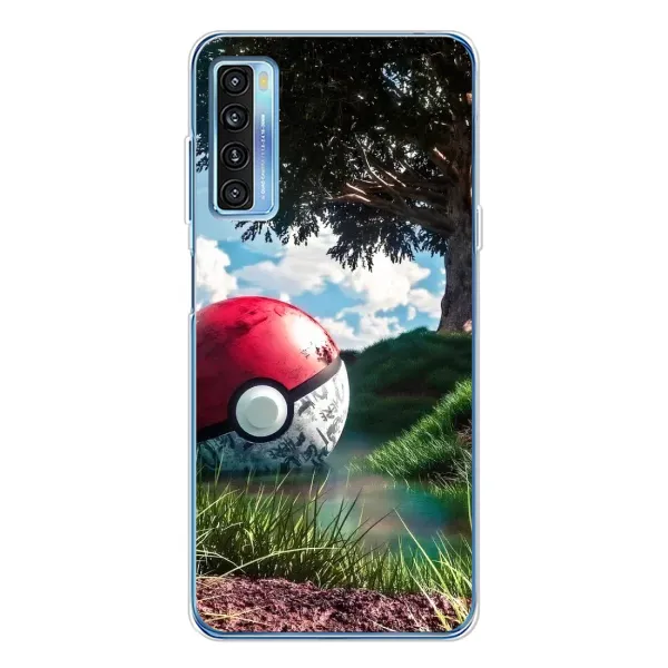 Чехол с рисунком «Пакемон Го» для TCL 20L Plus