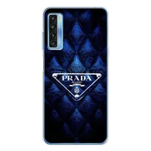Чохол (Dior, Prada, YSL, Chanel) для TCL 20L Plus (Прада)