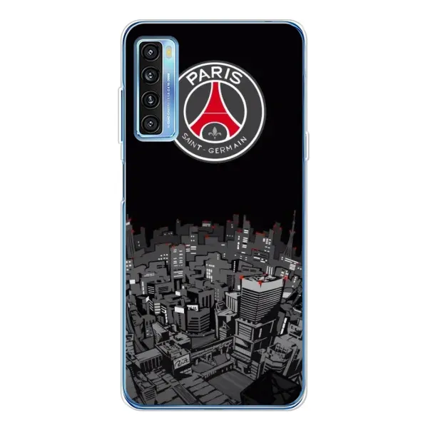 Чехол с рисунком «PSG» для TCL 20L Plus