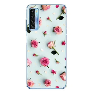 Чохли з принтом Троянд для TCL 20L Plus (Різні квіти)