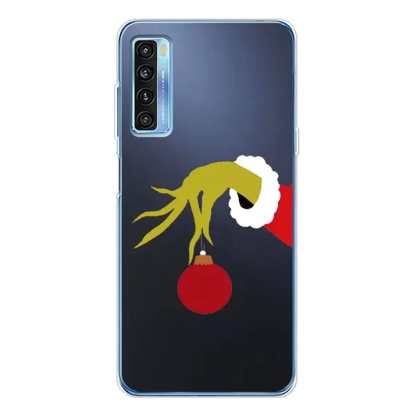 Чехол с рисунком «Рука Гринча» для TCL 20L Plus Чехол с рисунком «Рука Гринча» для TCL 20L Plus