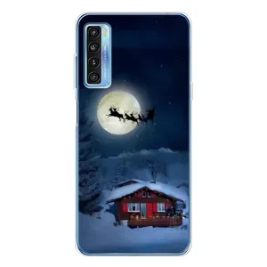 Чехол Санта Клаус для TCL 20L Plus (Санта)