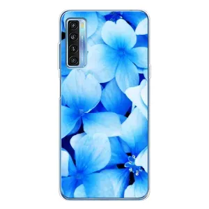 Силиконовый бампер с принтом (цветочки) на 20Л Плюс