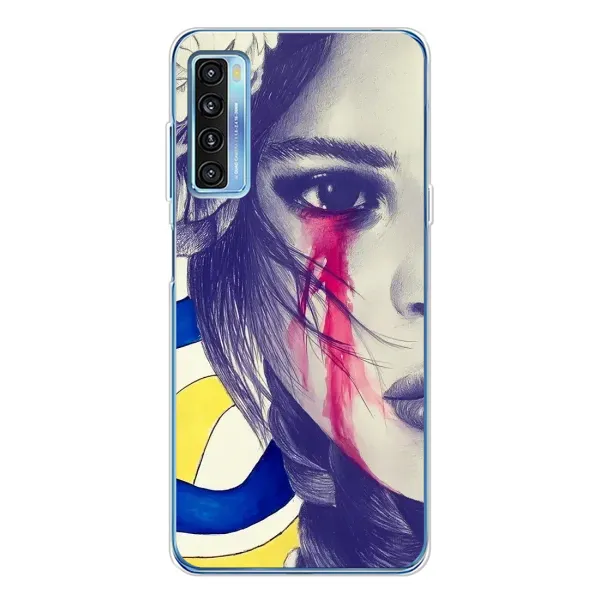 Чехол с рисунком «Слезы Украины» для TCL 20L Plus Чехол с рисунком «Слезы Украины» для TCL 20L Plus